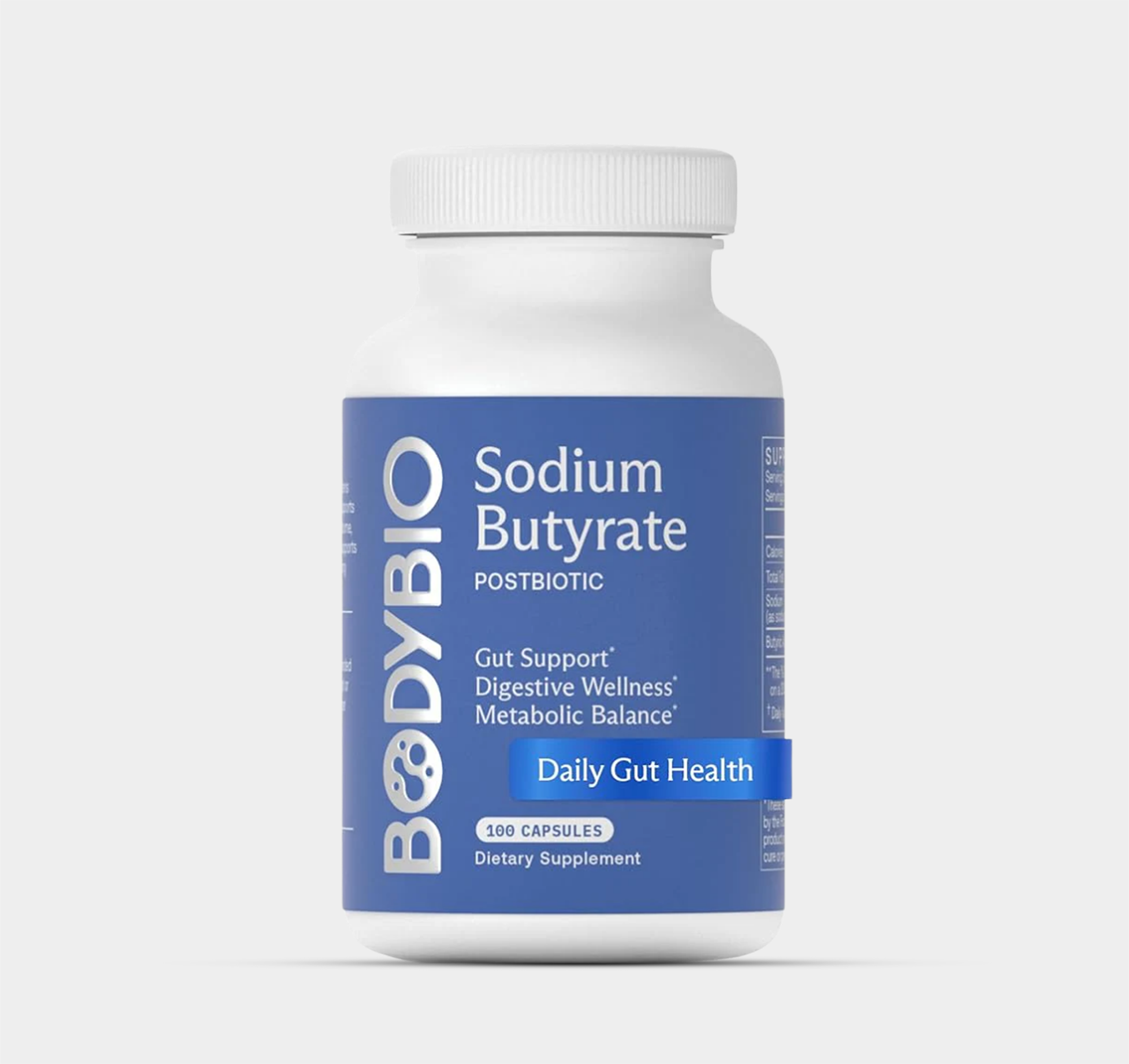 Sodium Butyrate 100 caps ( Body Bio)