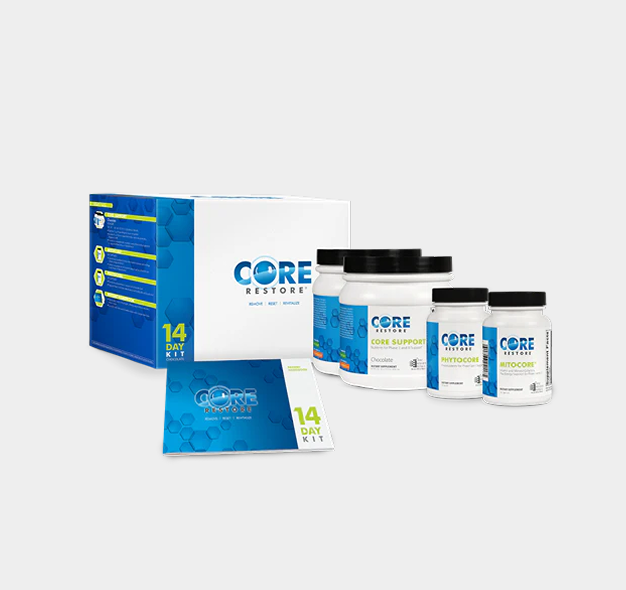 CORE RESTORE 14 DAY DETOX KIT (Chocolate)