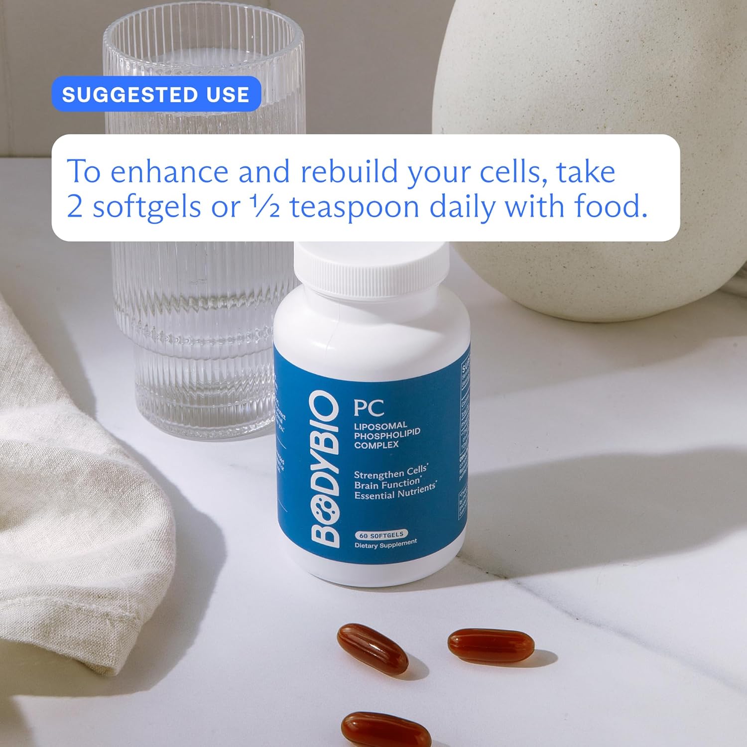 Bodybio Phosphatidylcholine Caps (100Sg)